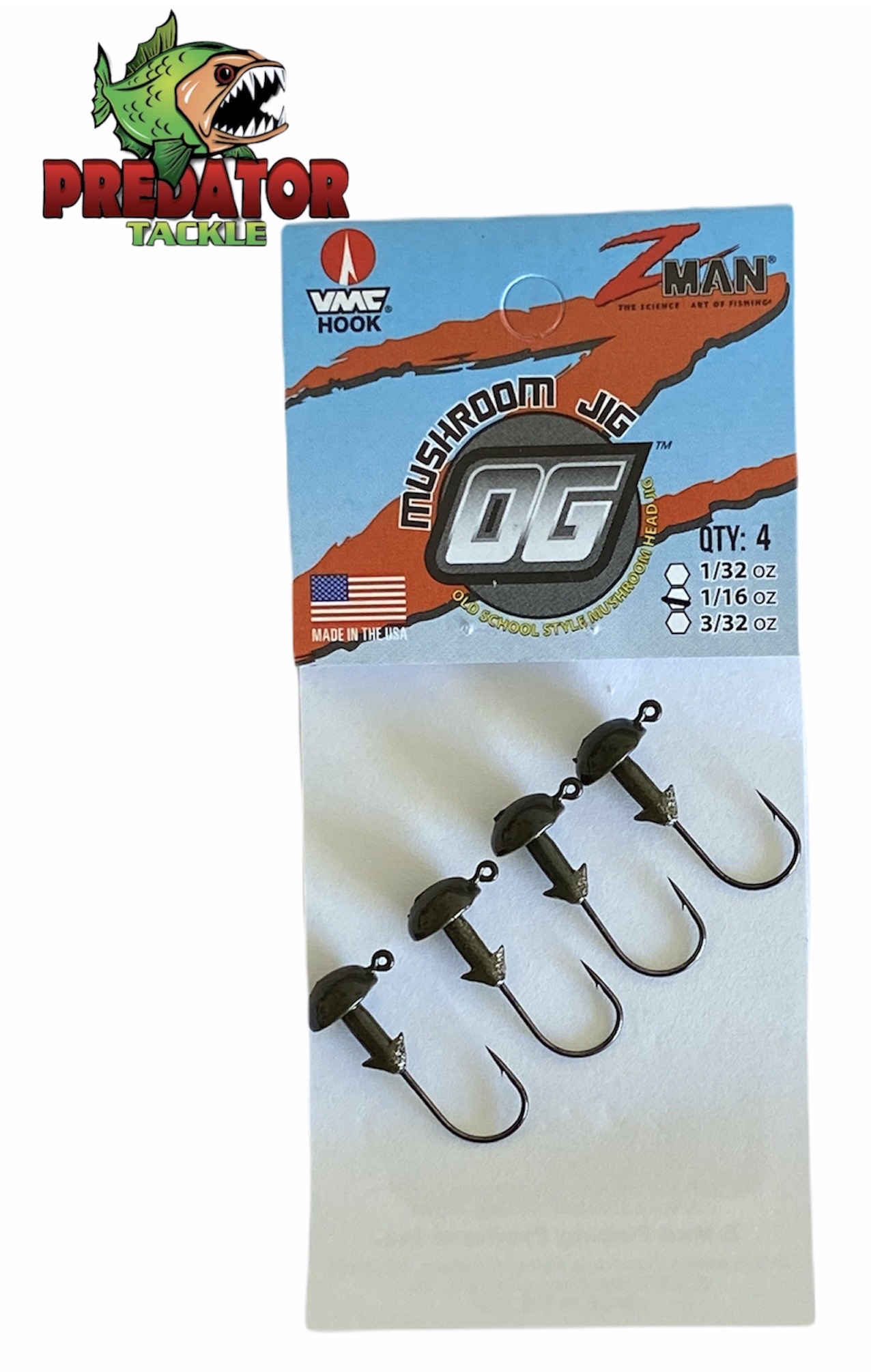 Z-MAN OG Mushroom Jigheads